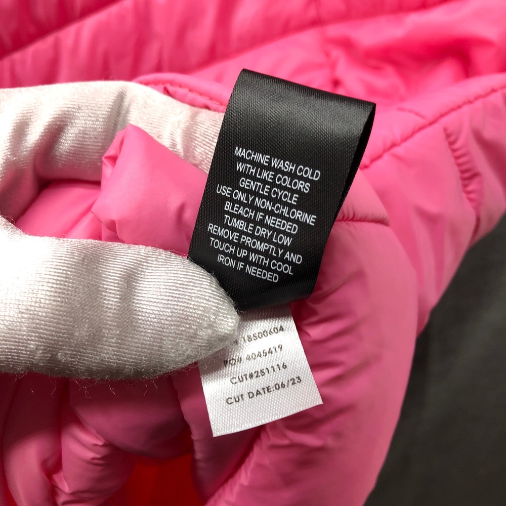 Torrid Lightweight Pink Puffer Vest Womens 5X Zip Hooded Quilted Jacket - Picture 9 of 11